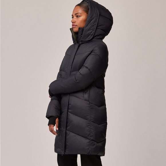 SOIA & KYO JASMINE BLACK-CEDAR L - Brand new ladies Down coat - Picture 3 of 7